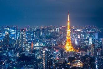 Tokyo Tower & Tokyo Aqua Symphony